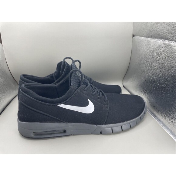 2016 Nike Stefan Janoski Max Black N White Mens 12 631303-009 NWOB